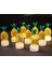 LED Mum Ananas Metal 3 Adet (Lisinya) 2