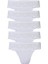 5li Kadın Dantelli Bikini Külot Pamuklu Arkası Düz Kaliteli Fnd 1