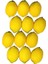 12 Yapay Sarı Limon 2.9 "x 2" (Yurt Dışından) 5