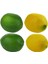 12'li Paket Yapay Limon ve Misket Limonu Masa Dekoru Fotoğraf Sahneleri Sarı+Yeşil (Yurt Dışından) 3