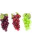 3 Adet Yapay Plastik Üzüm Dekoratif Üzüm Ev Dekorasyonu Için Yapay Meyve Yeşil Kırmızı Mor (Yurt Dışından) 2
