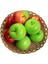 10 Adet Yapay Frutis Elmaları Ev Dekorasyonu Için Simülasyon Elmaları 5 Adet Kırmızı + 5 Adet Yeşil (Yurt Dışından) 5