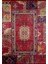 Ferrysburg Kırmızı Patchwork Dijital Baskı Halı 1