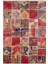Hudsonville Kırmızı Patchwork Dijital Baskı Halı 1