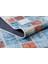 Tientsin Mavi Patchwork Dijital Baskı Halı 4