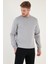 Pamuklu Regular Fit Bisiklet Yaka Sweat Erkek Sweat 5905453 2