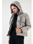 Cepli Kapüşonlu Regular Fit Şişme Mont Bayan Mont 640Y002 1
