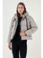 Cepli Kapüşonlu Regular Fit Şişme Mont Bayan Mont 640Y002 3