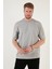 Pamuklu Oversize Bisiklet Yaka Basic T Shirt Erkek T Shirt 5902365 3