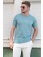 % 100 Pamuk Regular Fit Bisiklet Yaka T Shirt Erkek T Shirt 5902623 2