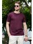 Pamuklu Slim Fit Bisiklet Yaka T Shirt Erkek T Shirt 59020001 1