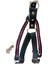 Köpek göğüs tasması orta ırk hakiki deri paracord örgülü göğüs ölçüsü:60-80cm ayarlamalı dog harness GT2-10 2