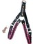 Köpek göğüs tasması orta ırk hakiki deri paracord örgülü göğüs ölçüsü:60-80cm ayarlamalı dog harness GT2-10 4