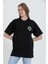 R-5715 Bisiklet Yaka More Self Baskı Detaylı T-Shirt 1