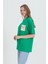 R-5729 Bisiklet Yaka Dantel Cep Detaylı Oversize T-Shirt 5