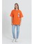 R-5731 Bisiklet Yaka Cep Dantel Detaylı Oversize T-Shirt 3