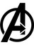 Avenger Logo Notebook Sticker 1