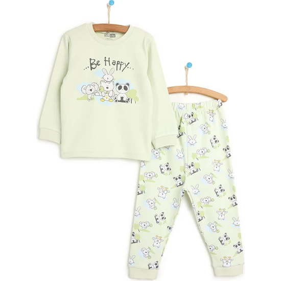 Hello Baby Basic Kız Bebek Baharlık Pijama Takımı