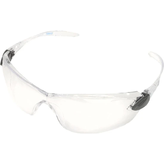 Pepreq Ew Thrace Clear Güvenlik Gözlüğü Çizilmeye Karşı Dirençli Buğulanmaz UV380 Koruması