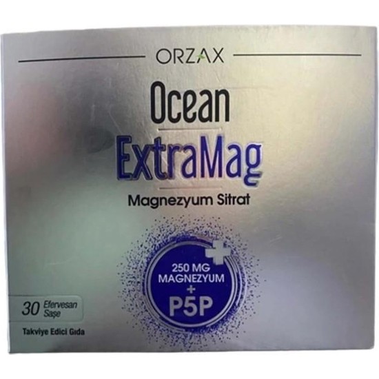 Orzax Ocean Extramag Magnezyum Sitrat Efervesan 30 Saşe Fiyatı