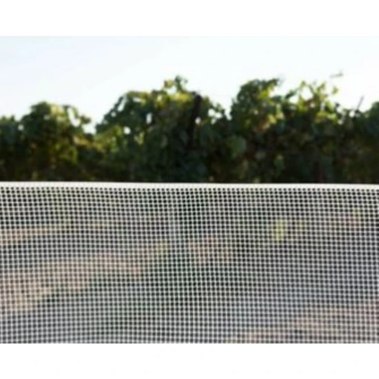 Vonkap Plastik Dekoratif Bahçe Çiti Balkon Filesi 5 mm x 5 mm Beyaz 1 m x 35 m