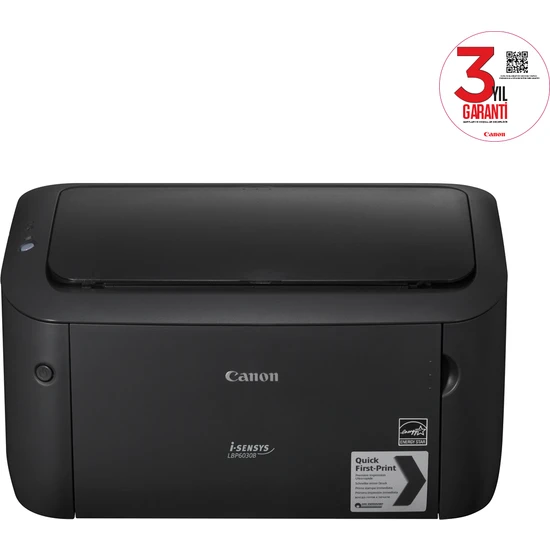 Canon LBP6030B Siyah Beyaz Lazer Yazıcı + CRG 725 (Canon Eurasia Garantili)