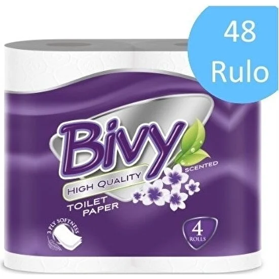 Bivy 48'li Tuvalet Kağıdı Sabun Kokulu