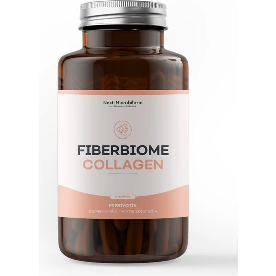Next-Microbiome Fiberbiome Collagen Prebiyotik İçeren Takviye Edici Gıda