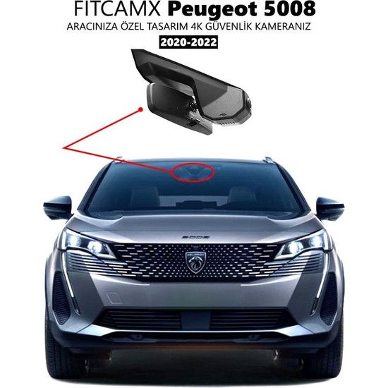 Fitcamx Peugeot 3008,5008,CITROEN C5 Aircross,ds7 4K Araç Fiyatı