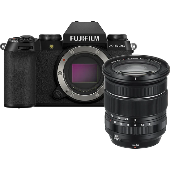 Fujifilm X-S20 Siyah + XF16-80MM Kit