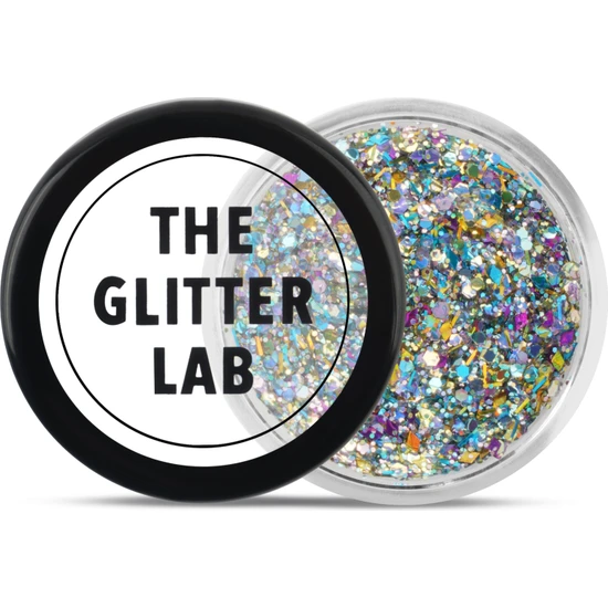 The Glitter Lab Jel Formlu Parlak Glitter - Glitzy Bang 10 gr E