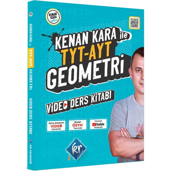 Kr Akademi Yayınları Kenan Kara İle TYT - AYT Geometri Video Ders Kitabı