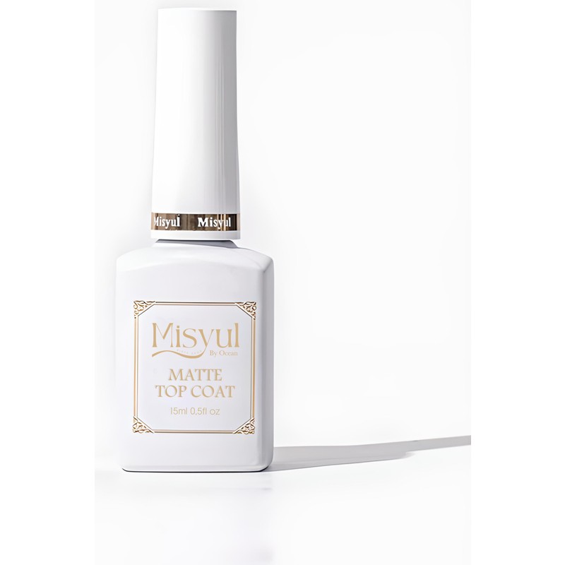 Misyul Matte Top Coat, Matlaştırıcı Tırnak Cilası 15ML