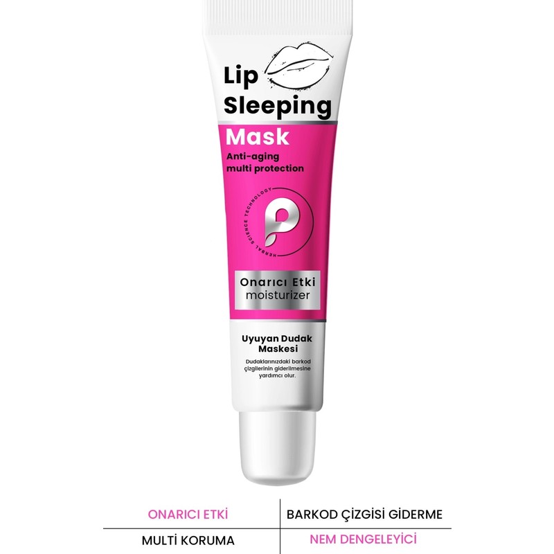 Procsin Nemlendirici ve Onarıcı Dudak Maskesi Lip Sleeping Mask 15 ML