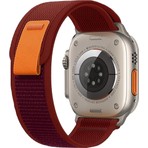 E2M Apple Watch 38-40-41MM Krd-27 Trıal Bordo Kordon