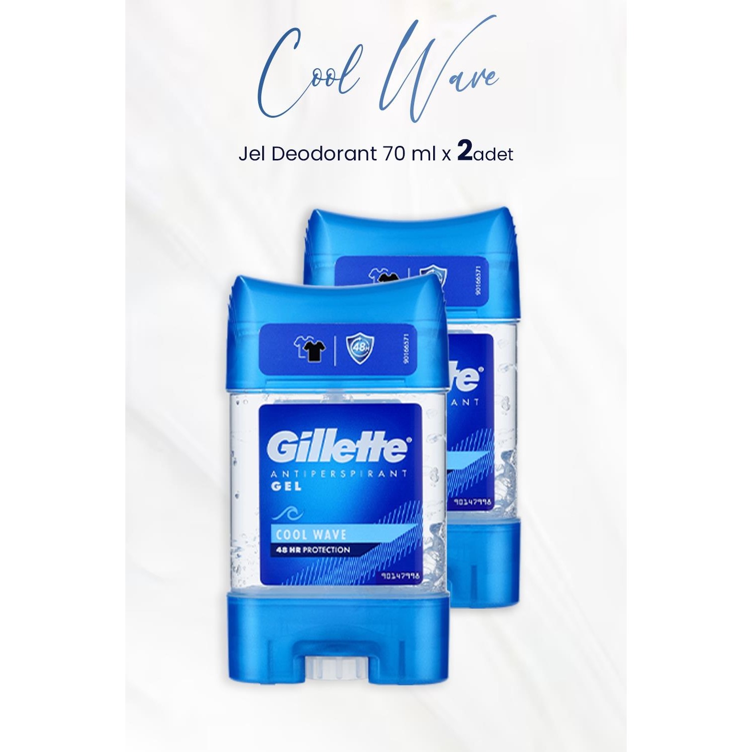 Gillette Antiperspirant Gel Cool Wave 70 ml x 2 Adet Fiyatı