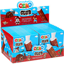 Ozmo Club Sütlü Krema Dolgulu Sütlü Çikolata 44 gr x 20'li