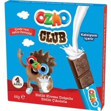 Ozmo Club Sütlü Krema Dolgulu Sütlü Çikolata 44 gr x 20'li