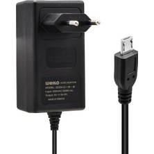 Weko 5 Volt - 3 Amper Mıcro USB Uçlu Yerli Üretim Priz Tipi Adaptör