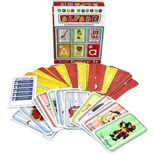 Diytoy Cards Book Alfabe Flash Cards Türkçe Flash Kartlar