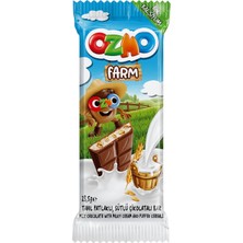 Ozmo Farm Tahıl Patlaklı, Sütlü Çikolatalı Bar 24'lü