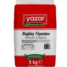 Yazar Mısır Nişastası + Buğday Nişastası Karma Koli 5 kg x 2 Paket