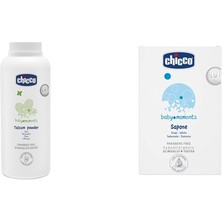 Chicco Baby Moments Talk Pudrası 150 Gr, Sabun 100 gr Baby Moments