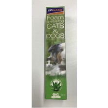 Zonaks Kedi ve Köpekler Için Köpük Şampuan 250 ml Aloe Vera Özlü