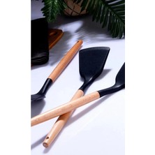 Cep Home Bambu Saplı Siyah Spatula