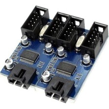 Keepro 9 Pin Erkek To 4 Port Dişi USB 2.0 Çoklayıcı Kart