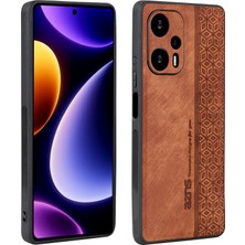 LR Joyful Xiaomi Redmi Note 12 Turbo / Poco F5 5g Telefon Kılıfı, Pu Deri+Tpu Telefon Kapağı (Yurt Dışından)