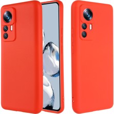 LR Joyful Xiaomi 12T 5g / Redmi K50 Ultra 5g Sıvı Silikon Telefon Kılıfı Damla Geçirmez Akıllı Telefon Koruyucu Kapak Kayış (Yurt Dışından)