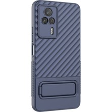 LR Joyful Xiaomi Redmi K60E 5g Telefon Kickstand Case Kamera Lens Koruyucu ile Sağlam Tpu Kapağı (Yurt Dışından)