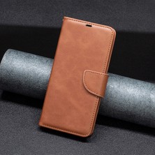 LR Joyful Xiaomi Redmi 12C 4g Cüzdan Telefon Kılıfı Anti-Çizgi Standı Kapak Strap ile Flip Deri Kapağı (Yurt Dışından)